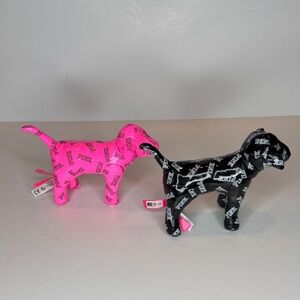 PINK Victoria's Secret Pink and Black dogs